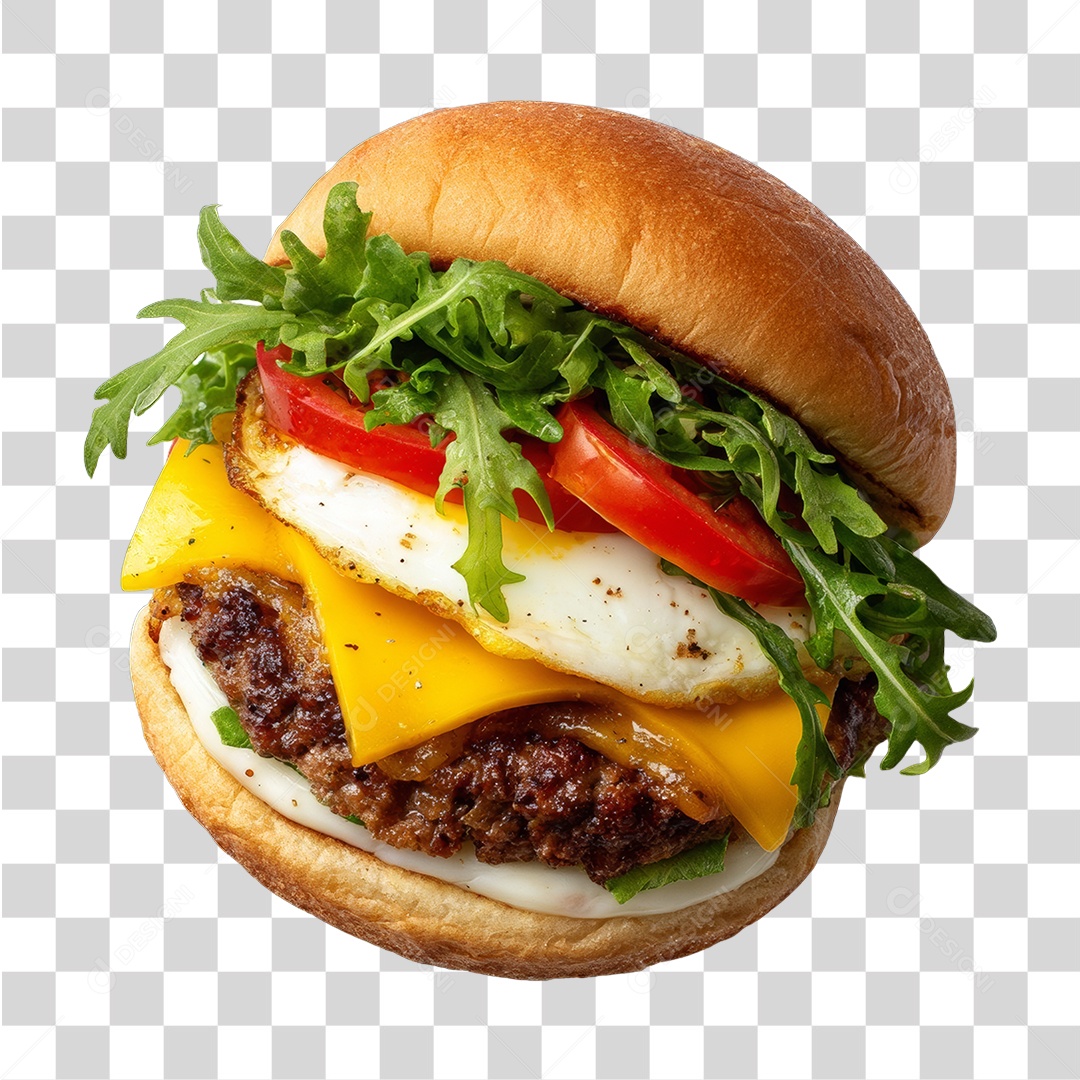 Lanche Hambúrguer Sanduiche PNG Transparente