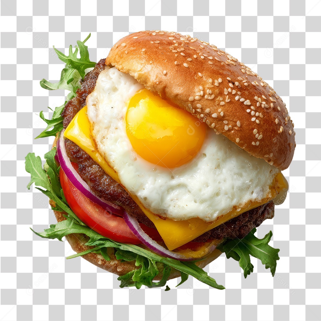 Lanche Hambúrguer Sanduíche PNG Transparente