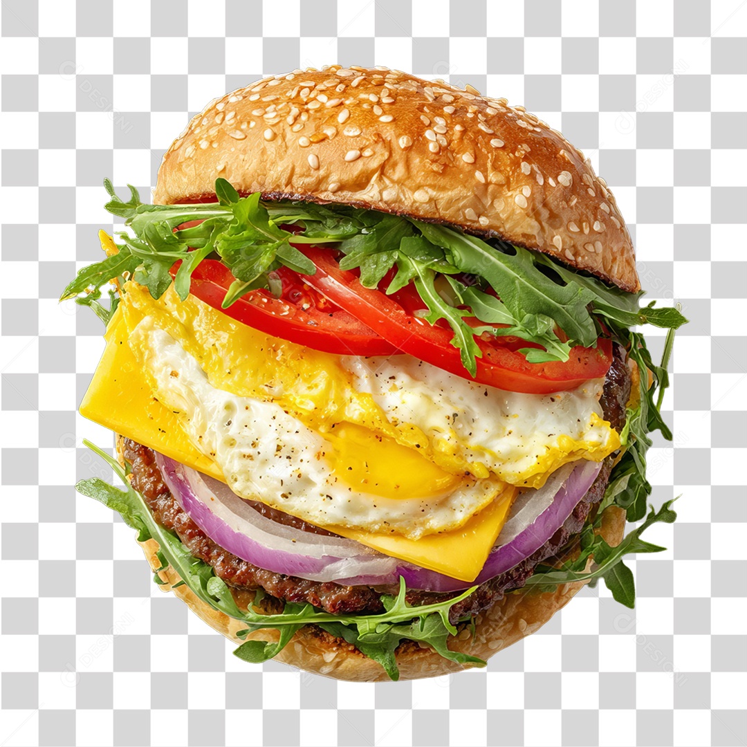 Lanche Hambúrguer Sanduíche PNG Transparente