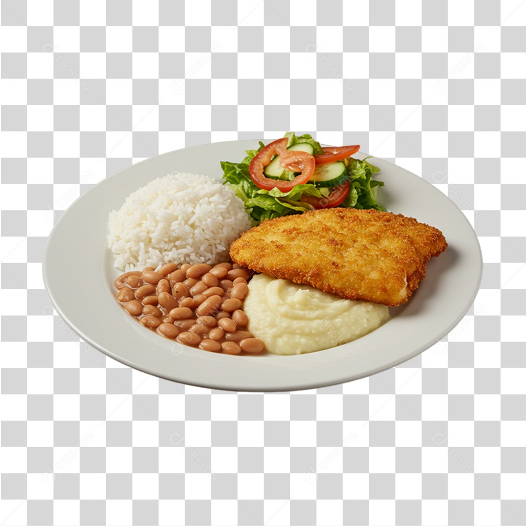 Prato Executivo em Restaurante PNG Transparente