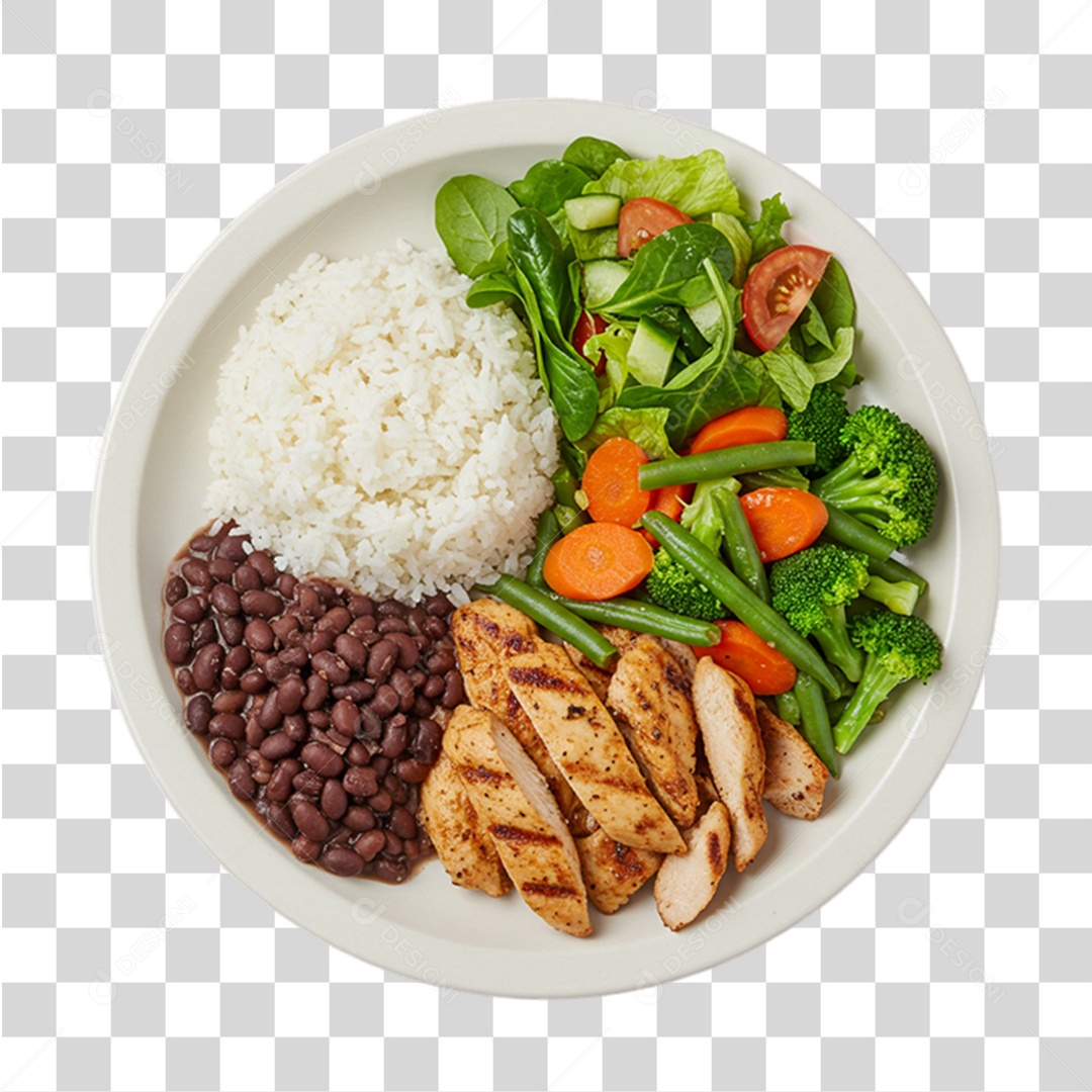 Prato Executivo em Restaurante PNG Transparente