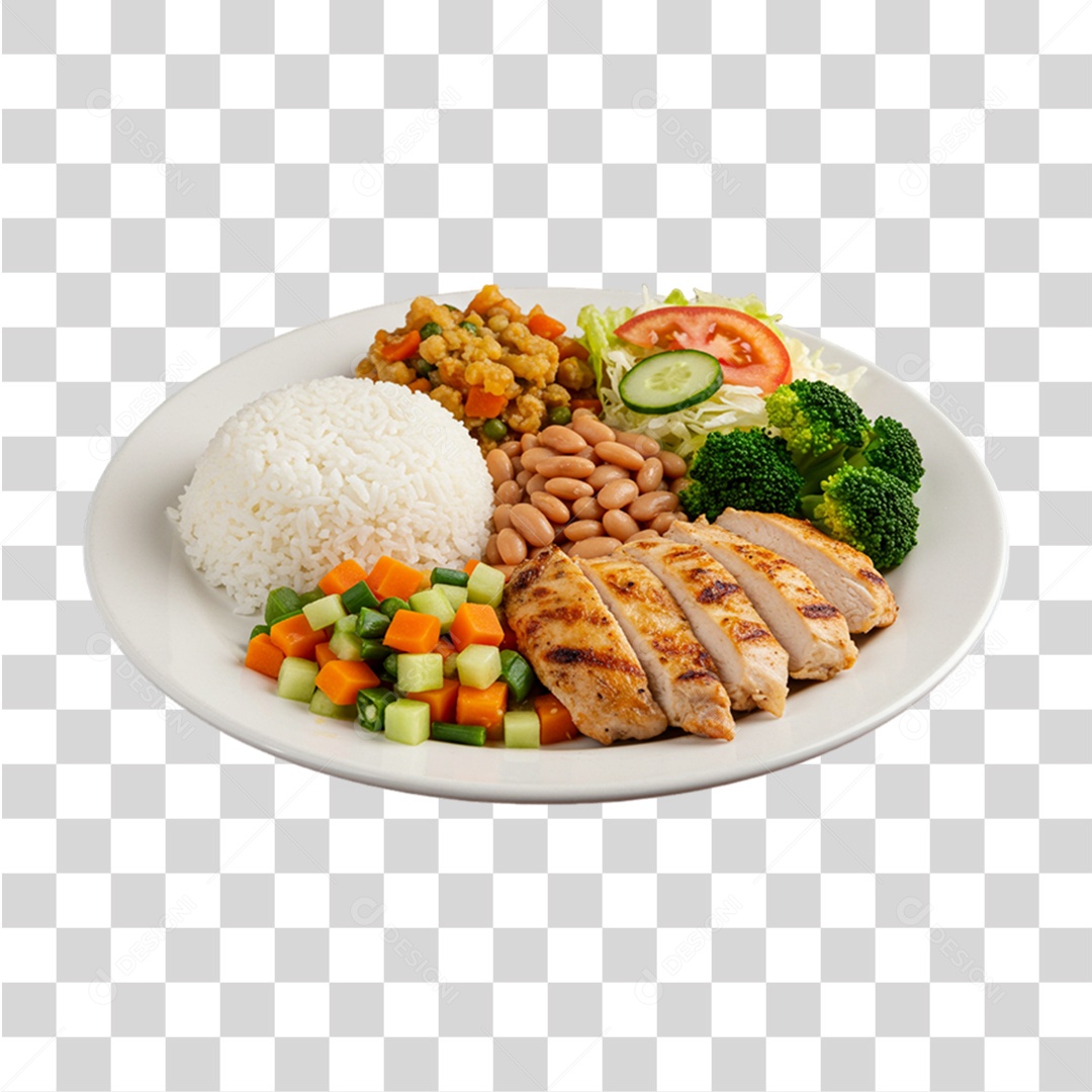 Prato Executivo em Restaurante PNG Transparente