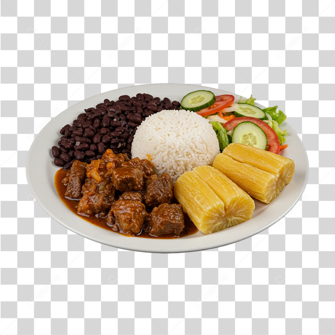Prato Executivo em Restaurante PNG Transparente