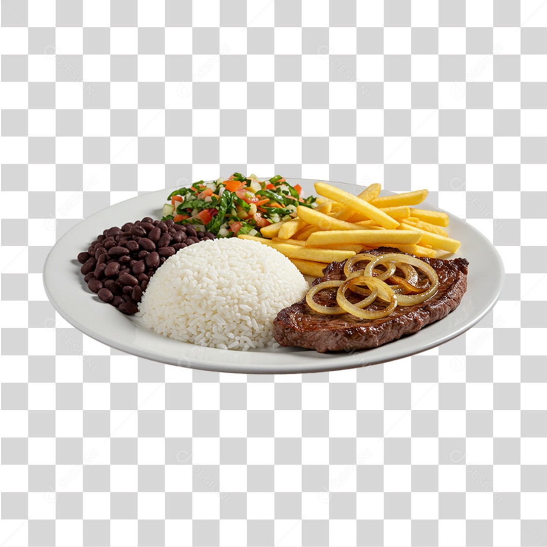 Prato Executivo em Restaurante PNG Transparente