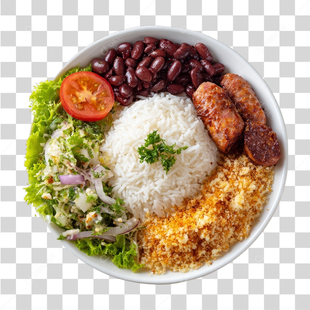 Prato Feito em Restaurante PNG Transparente