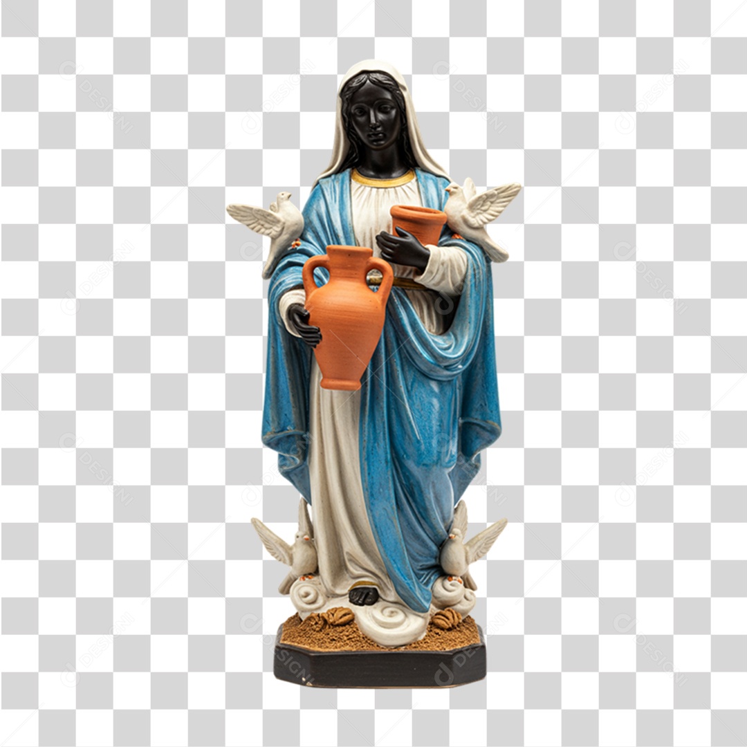 Imagem Semelhante a Nossa Senhora Aparecida PNG Transparente