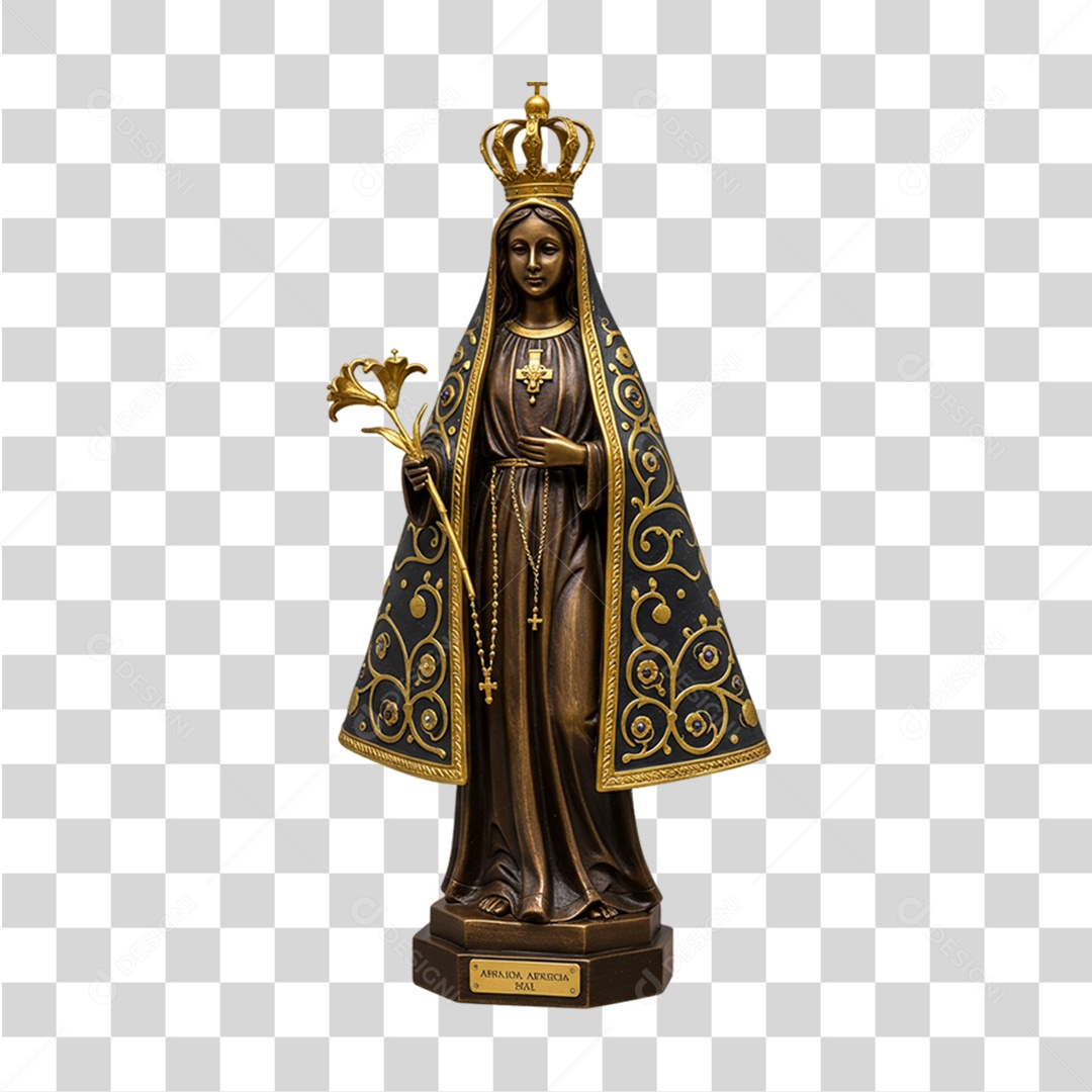 Imagem Semelhante a Nossa Senhora Aparecida PNG Transparente
