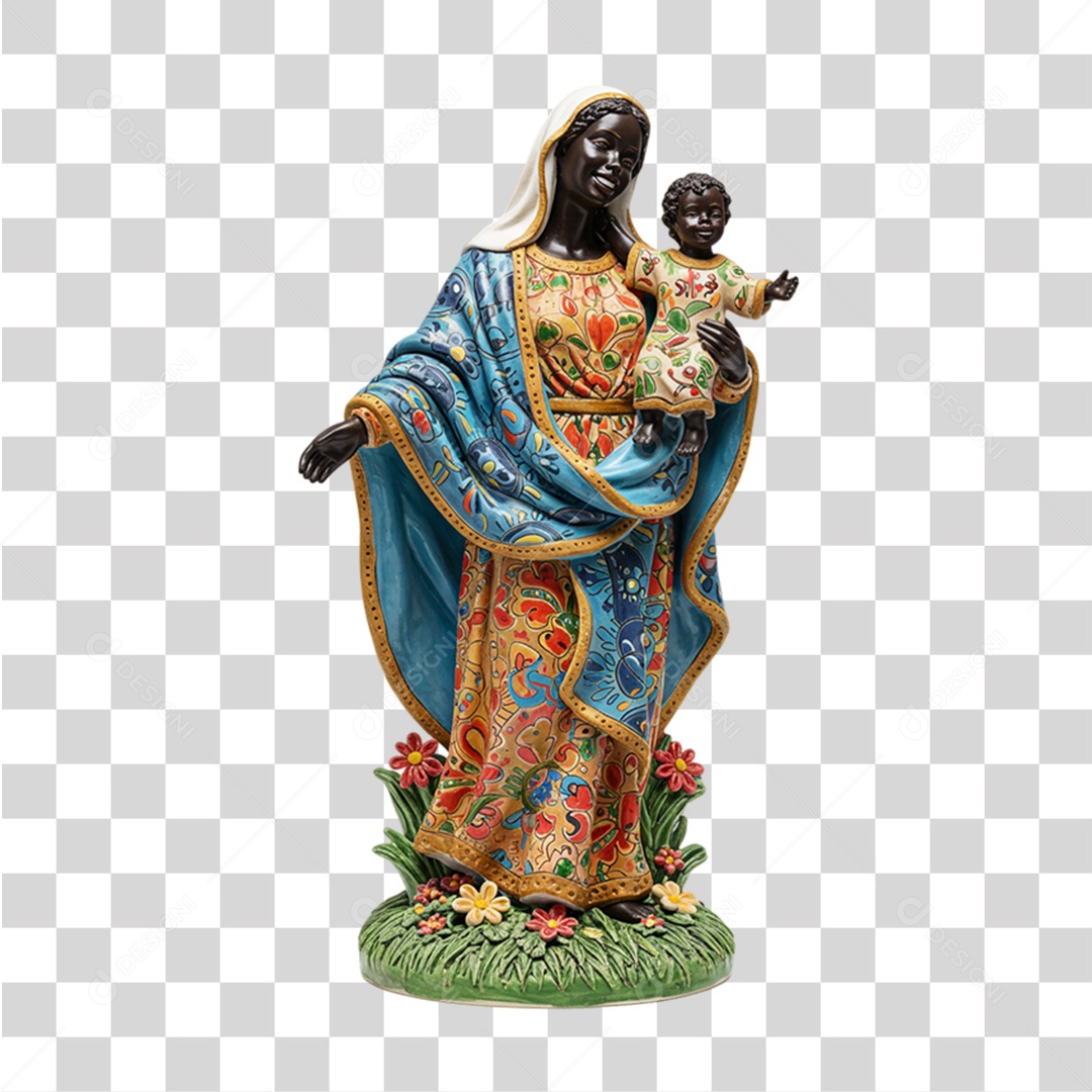 Imagem Semelhante a Nossa Senhora Aparecida PNG Transparente