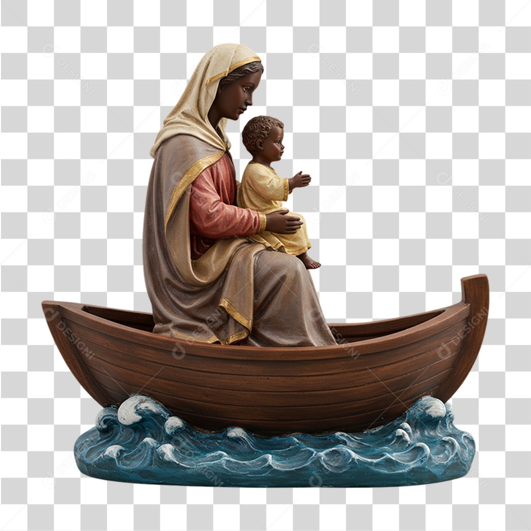 Imagem Semelhante a Nossa Senhora Aparecida PNG Transparente