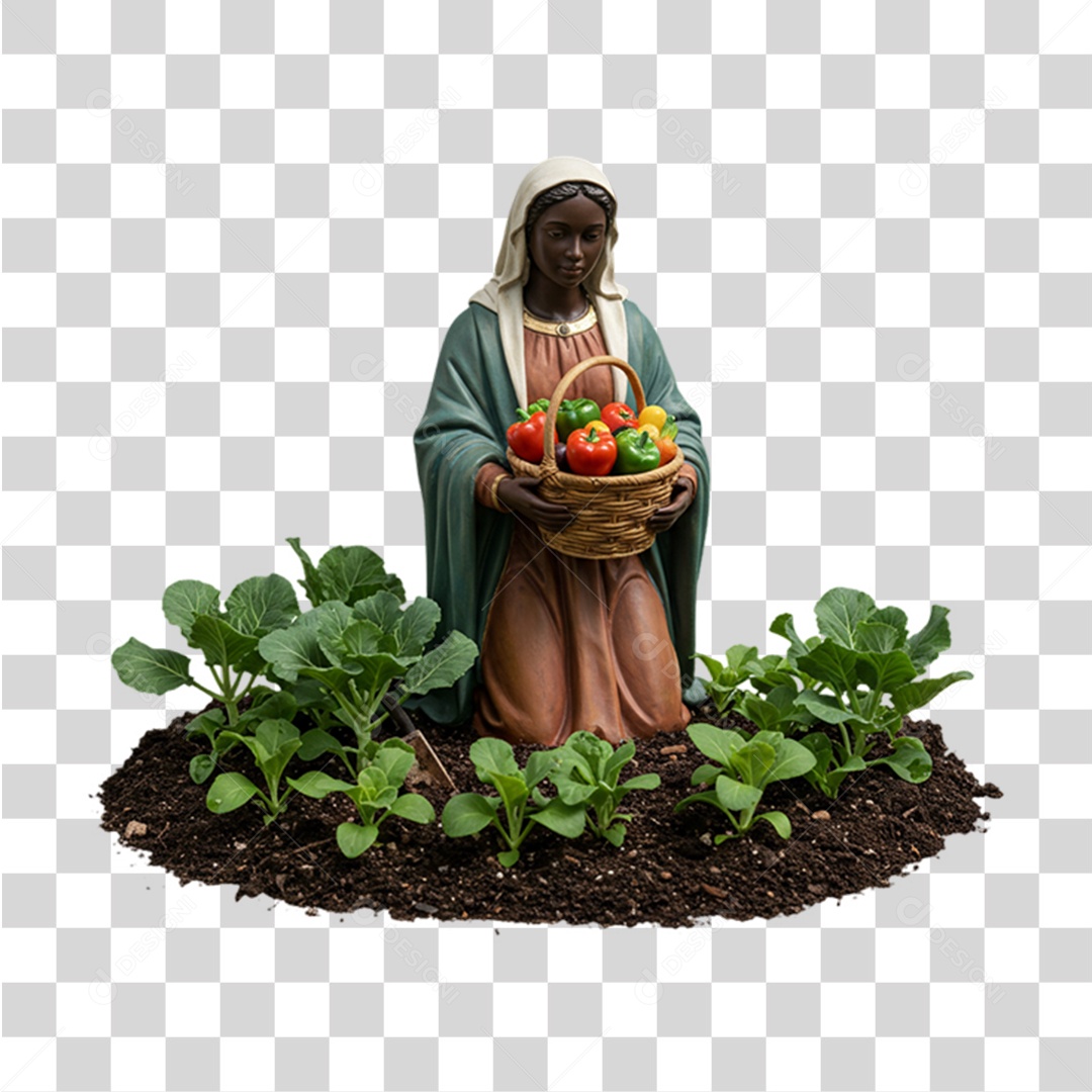 Imagem Semelhante a Nossa Senhora Aparecida PNG Transparente