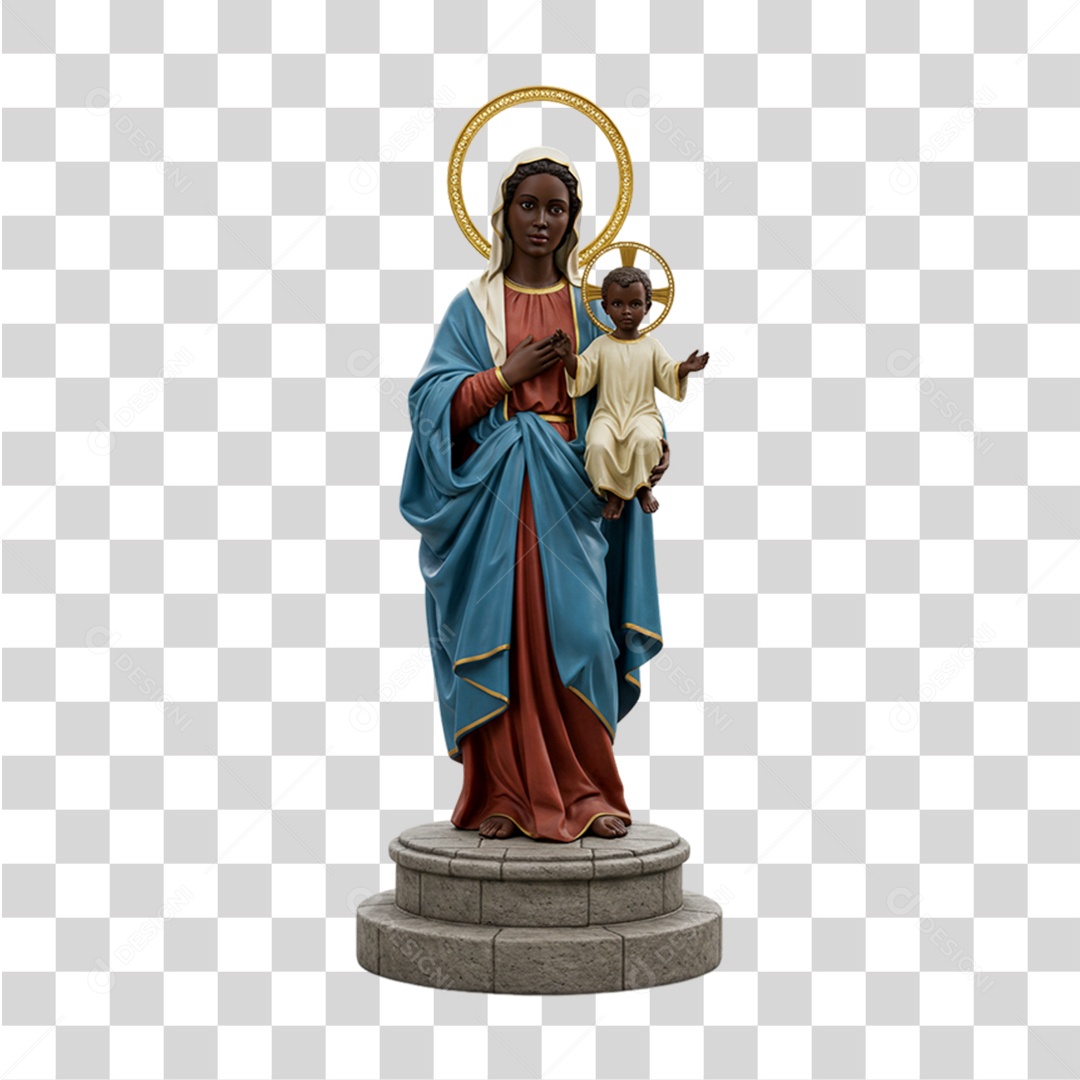 Imagem Semelhante a Nossa Senhora Aparecida PNG Transparente