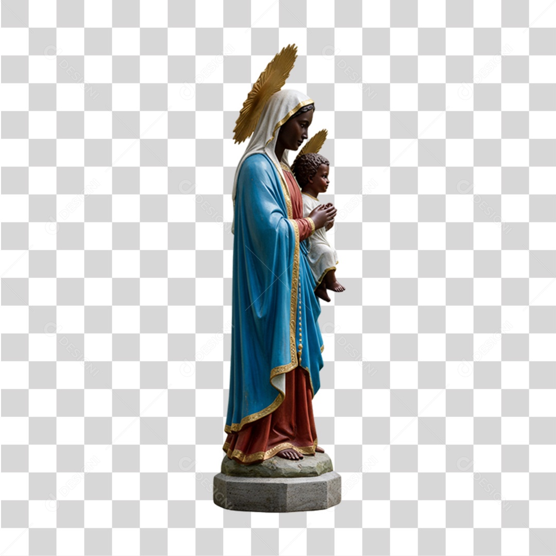 Imagem Semelhante a Nossa Senhora Aparecida PNG Transparente