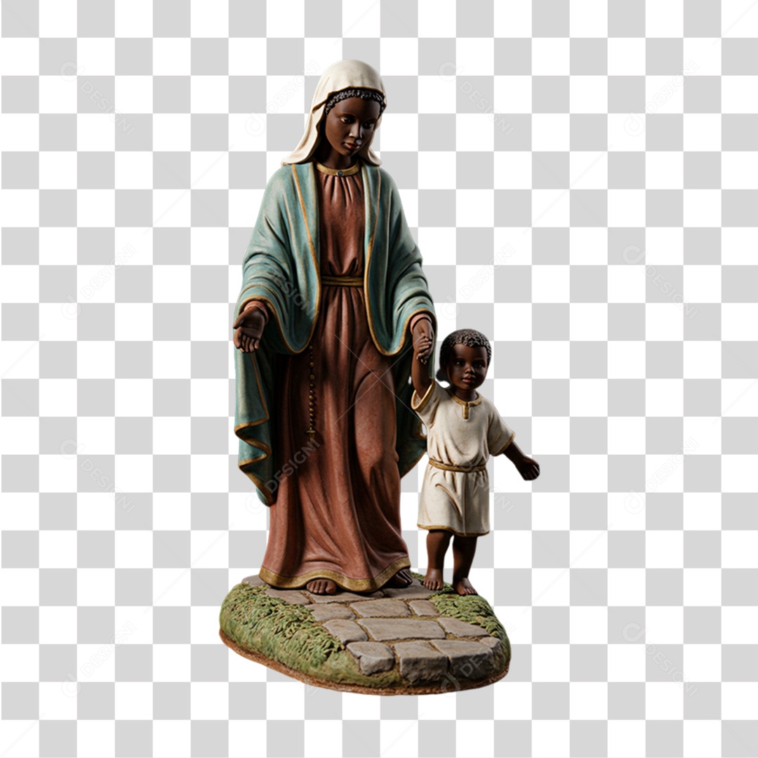 Imagem Semelhante a Nossa Senhora Aparecida PNG Transparente