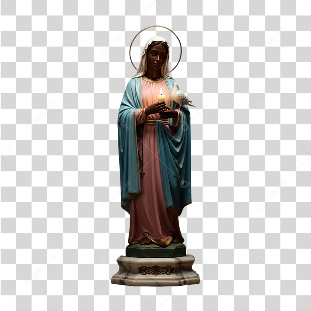 Imagem Semelhante a Nossa Senhora Aparecida PNG Transparente