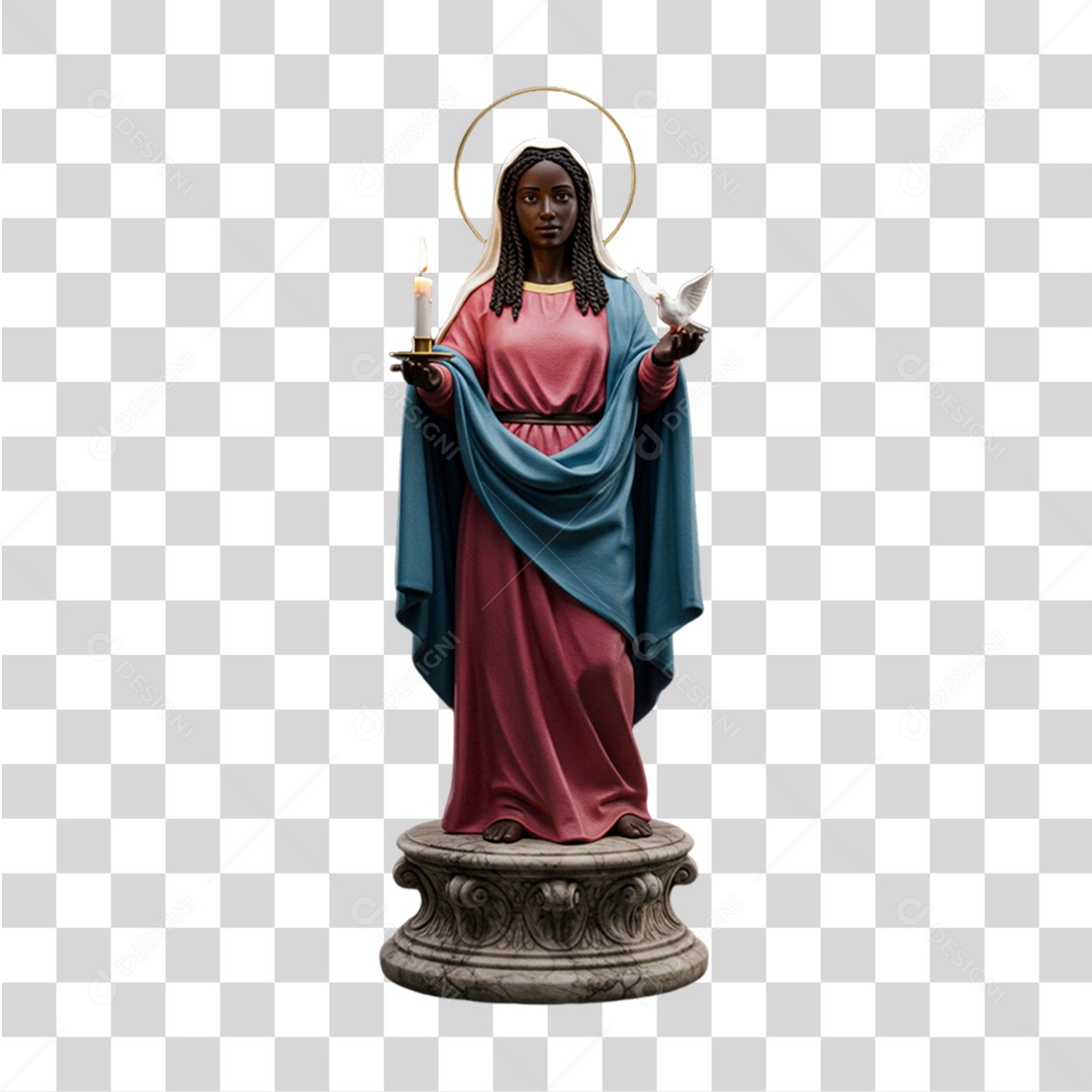 Imagem Semelhante a Nossa Senhora Aparecida PNG Transparente