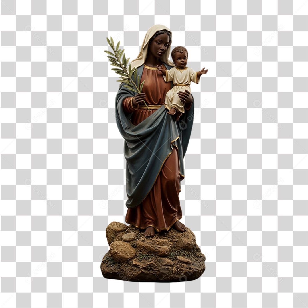 Imagem Semelhante a Nossa Senhora Aparecida PNG Transparente