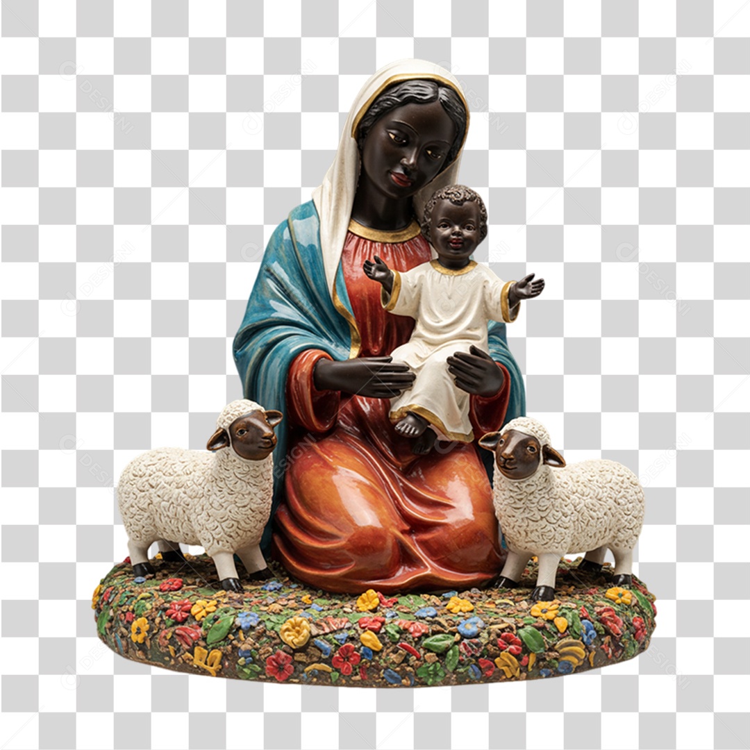 Imagem Semelhante a Nossa Senhora Aparecida PNG Transparente