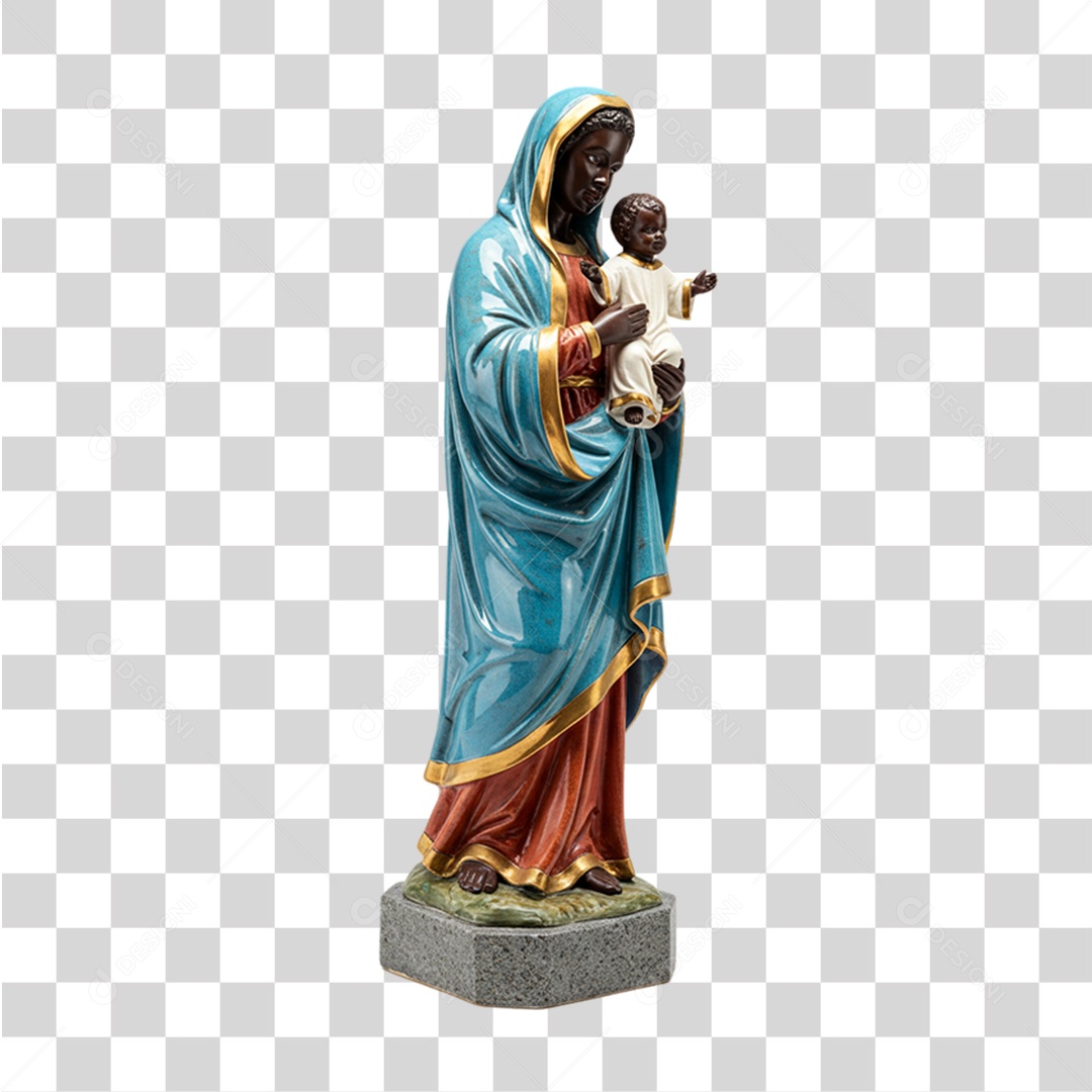 Imagem Semelhante a Nossa Senhora Aparecida PNG Transparente
