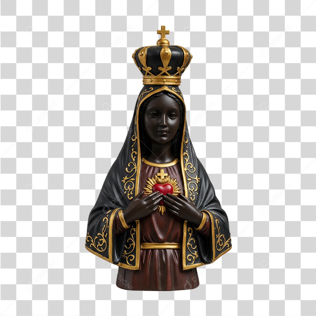 Imagem Semelhante a Nossa Senhora Aparecida PNG Transparente