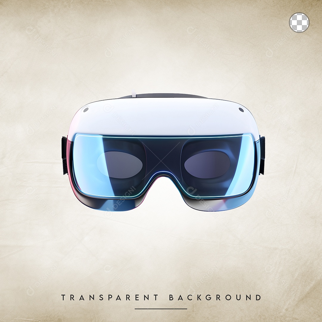 Elemento 3D Óculos De Realidade Virtual Para Composição PSD