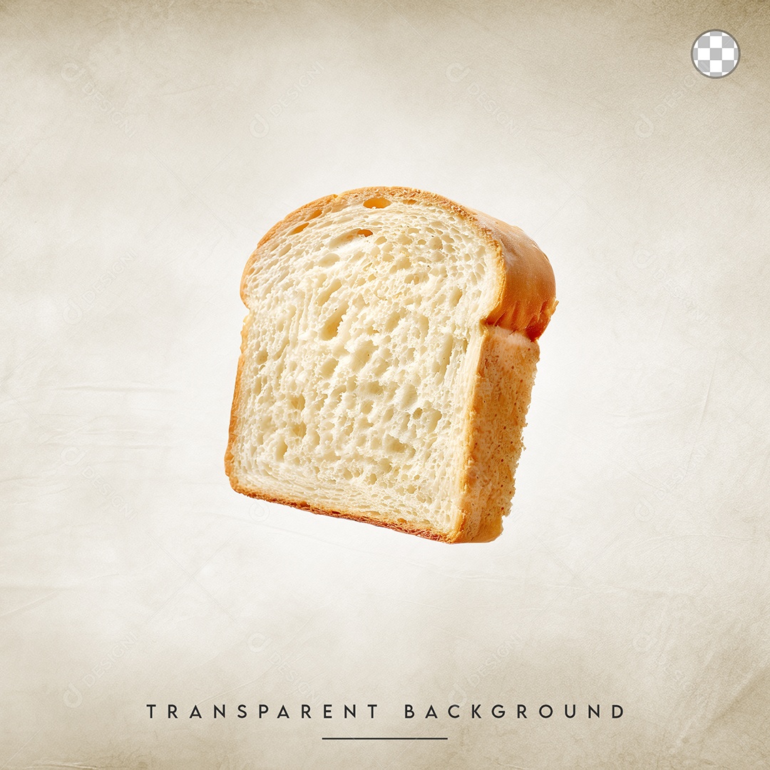 Elemento 3D Pão De Forma Para Composição PSD