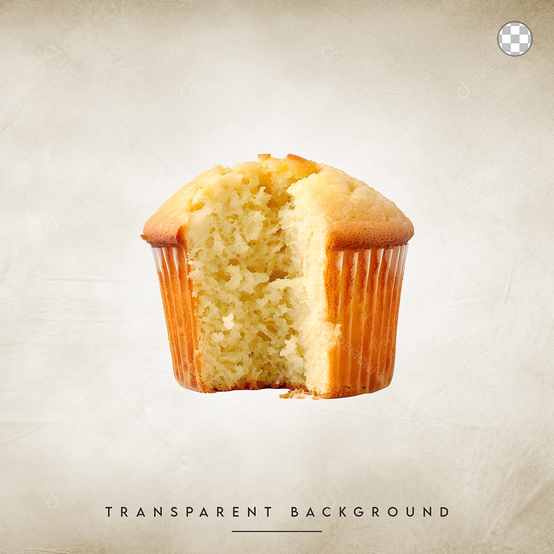 Elemento 3D Pão Para Composição PSD