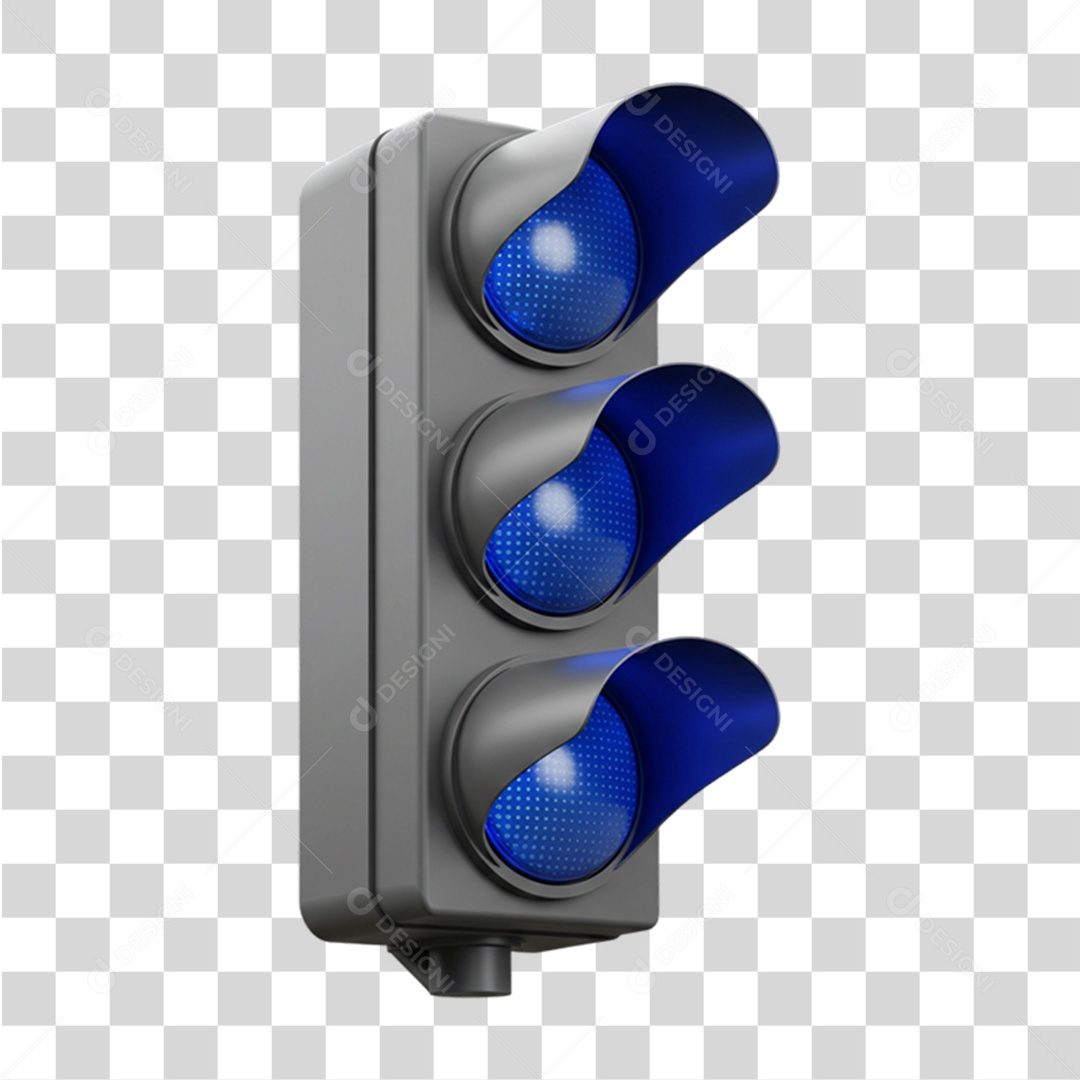 Ícone Farol Azul em Conscientização a Novembro Azul PNG Transparente