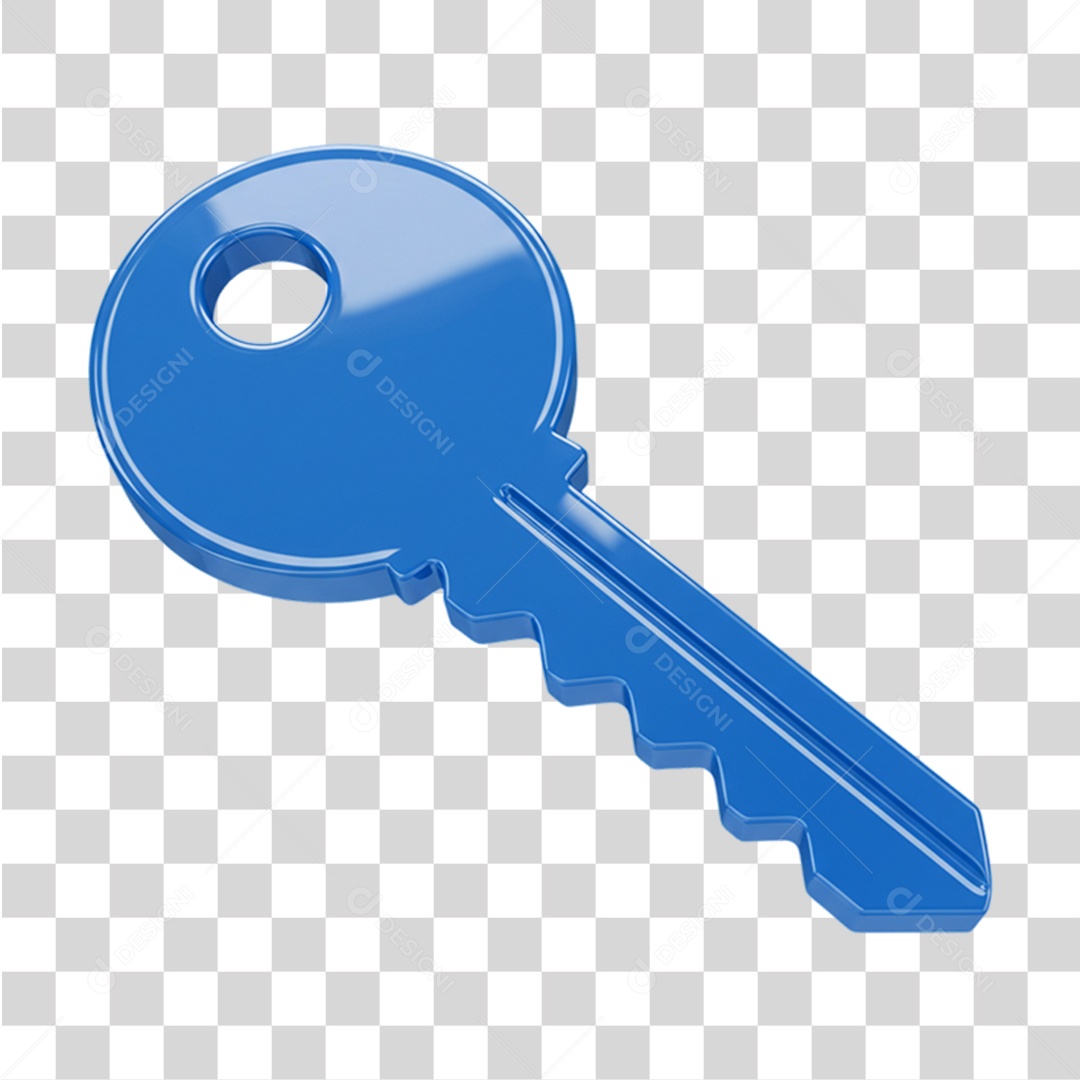 Chave Azul Conscientização Novembro Azul PNG Transparente