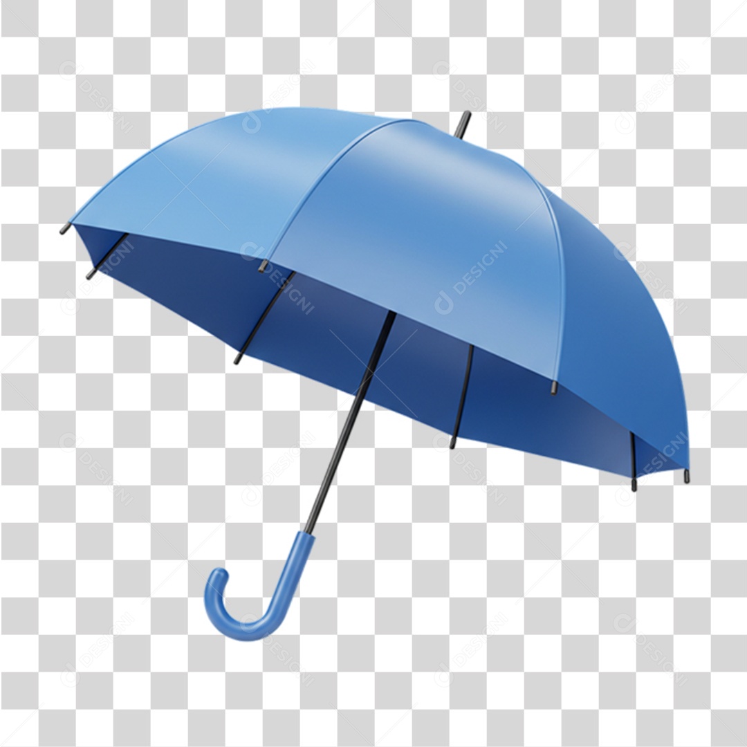 Sombrinha Azul Conscientização Novembro Azul PNG Transparente