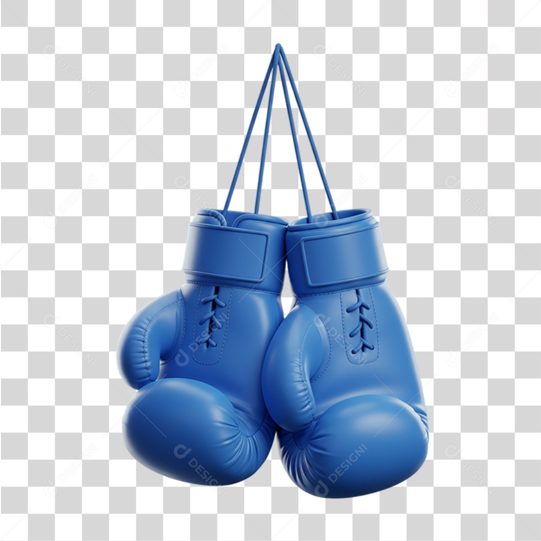 Luvas Azuis Conscientização Novembro Azul PNG Transparente