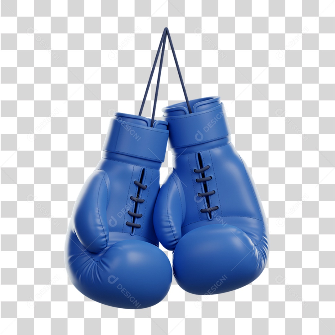 Luvas Azuis Conscientização Novembro Azul PNG Transparente