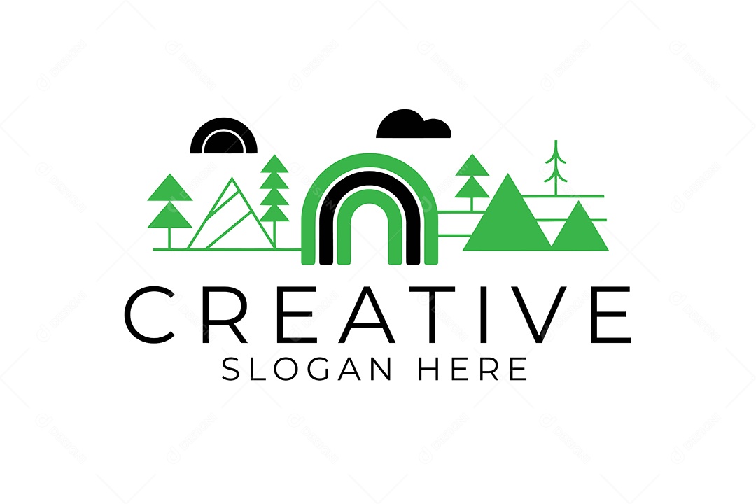 Modelo de Logotipo EPS + AI Editável