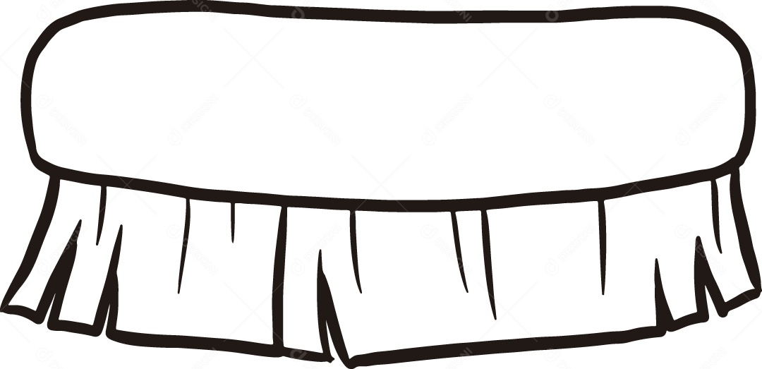 Desenho para Colorir de Objeto Ilustração Vetor EPS