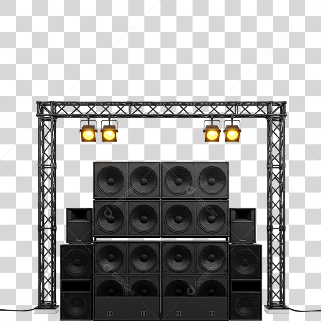 Estrutura de Palco PNG Transparente