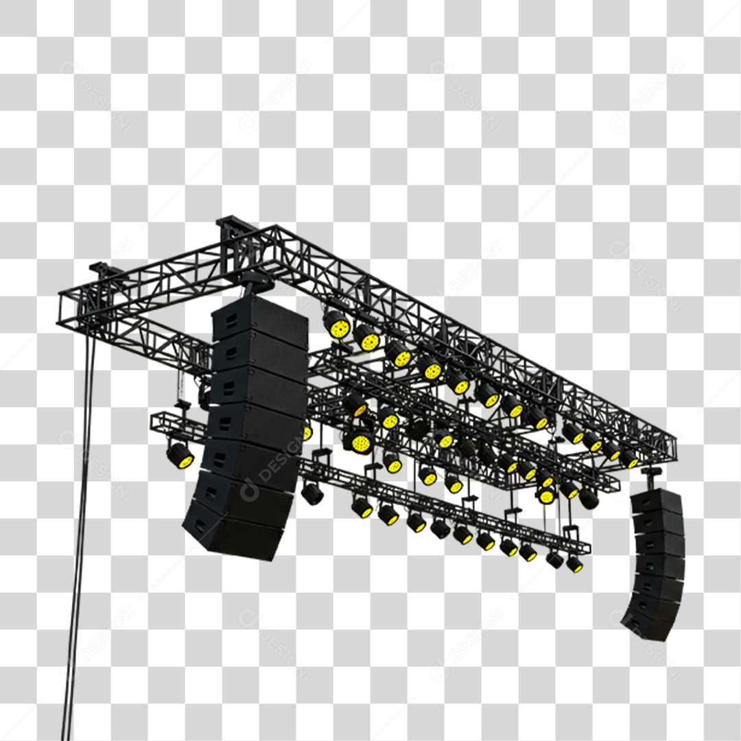 Estrutura de Palco PNG Transparente