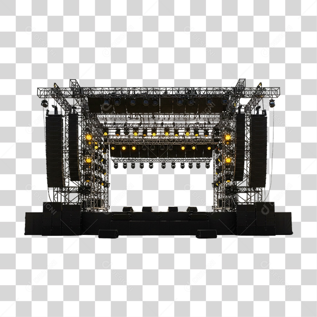 Estrutura de Palco PNG Transparente