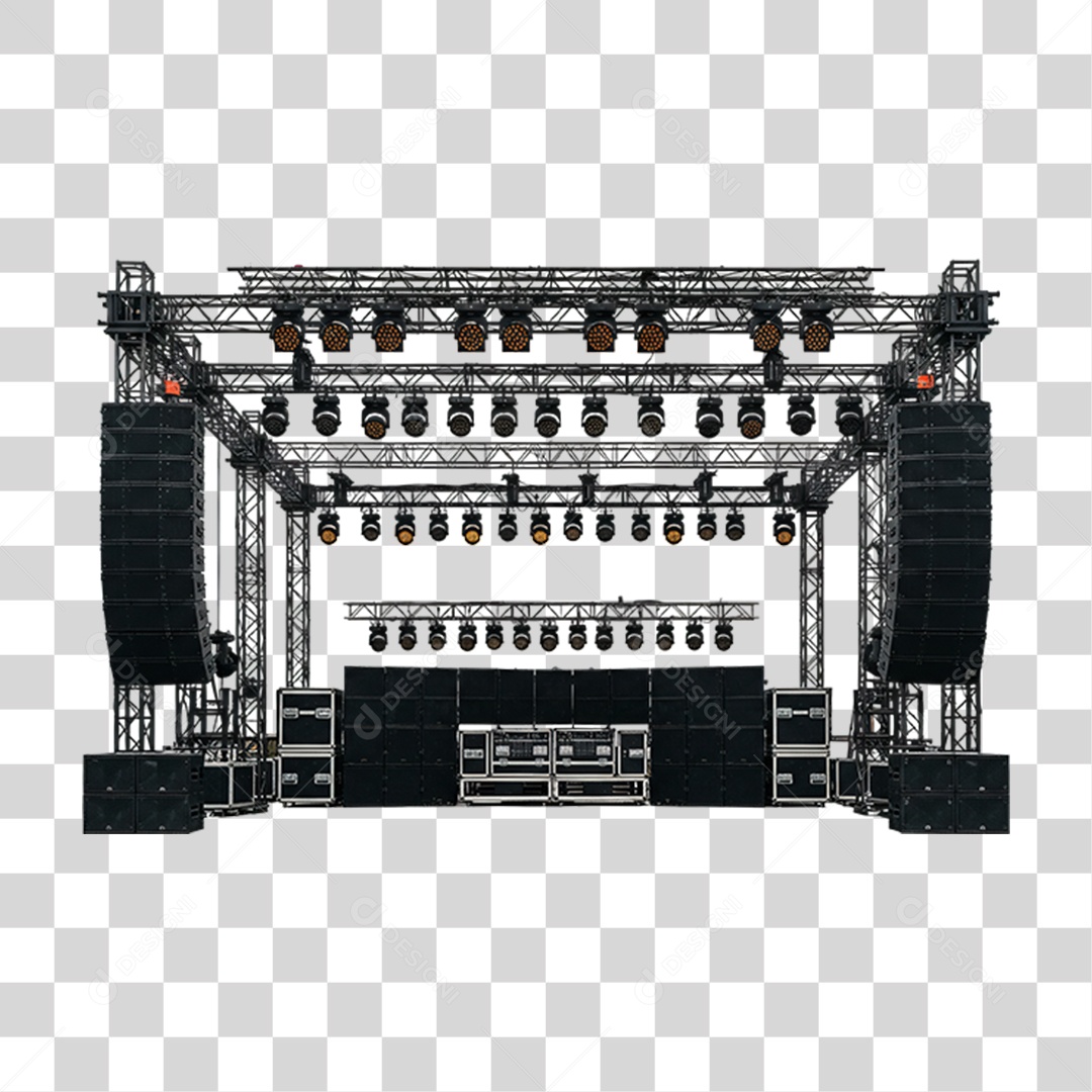 Estrutura de Palco PNG Transparente