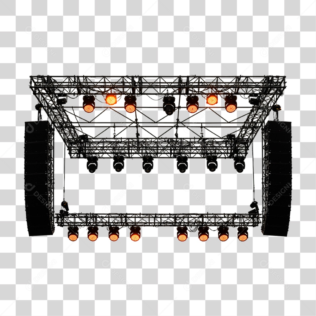 Estrutura de Palco PNG Transparente