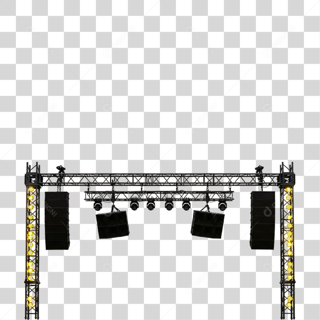 Estrutura de Palco PNG Transparente