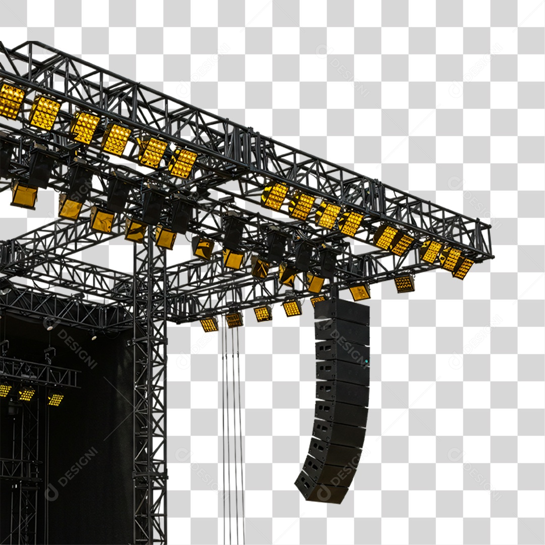 Estrutura de Palco PNG Transparente