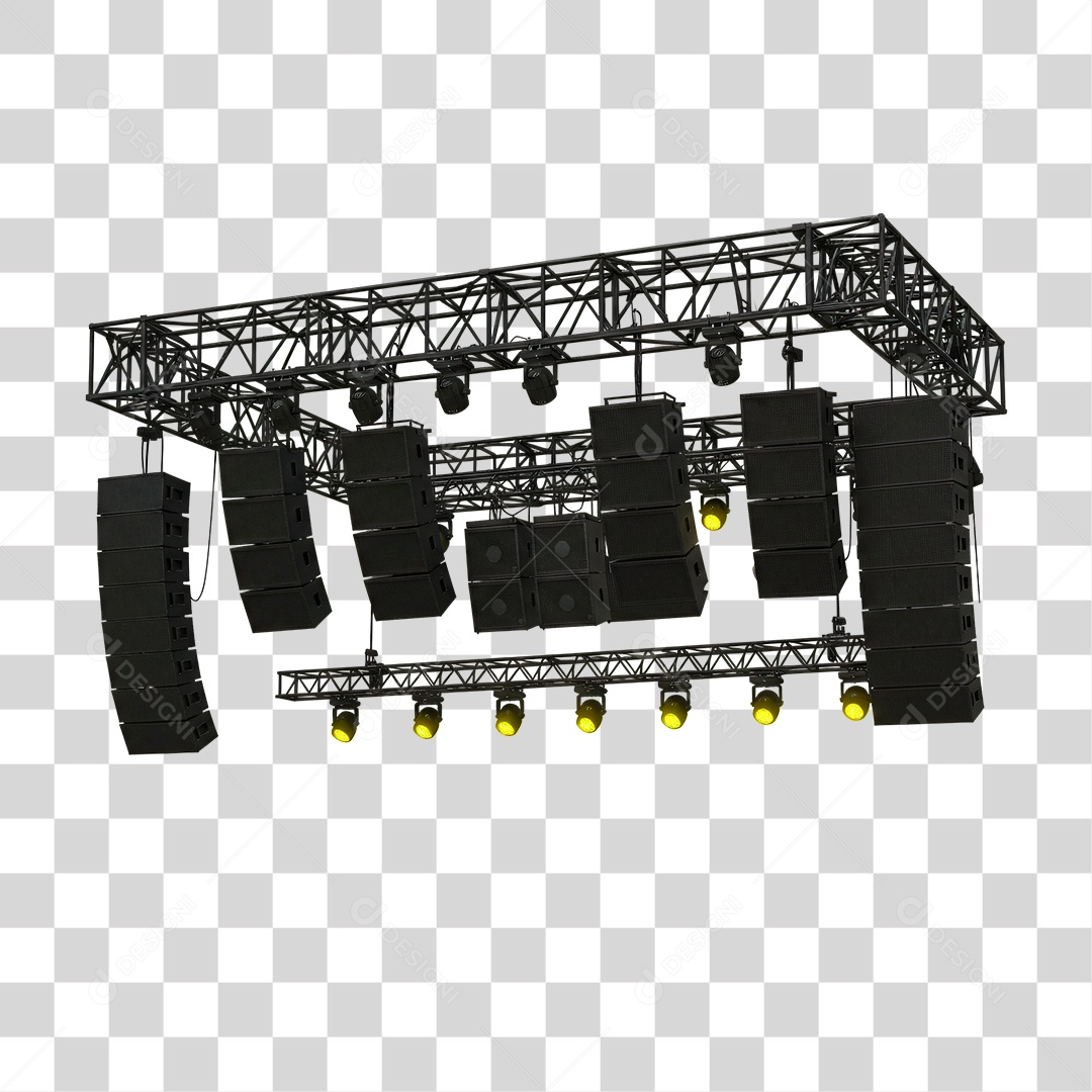 Estrutura de Palco PNG Transparente