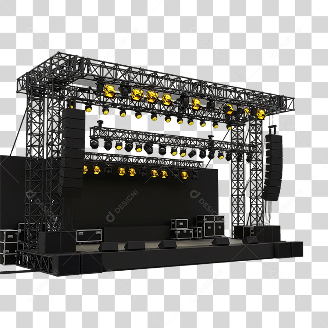 Estrutura de Palco PNG Transparente