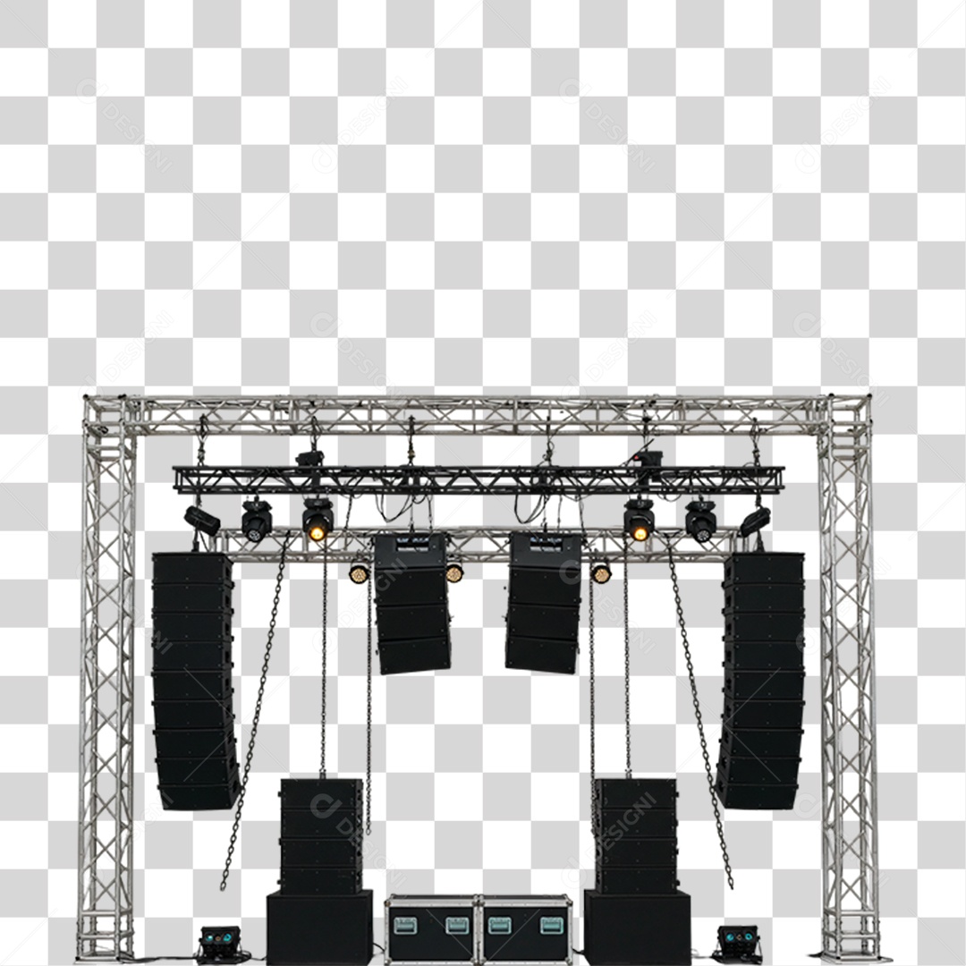 Estrutura de Palco PNG Transparente