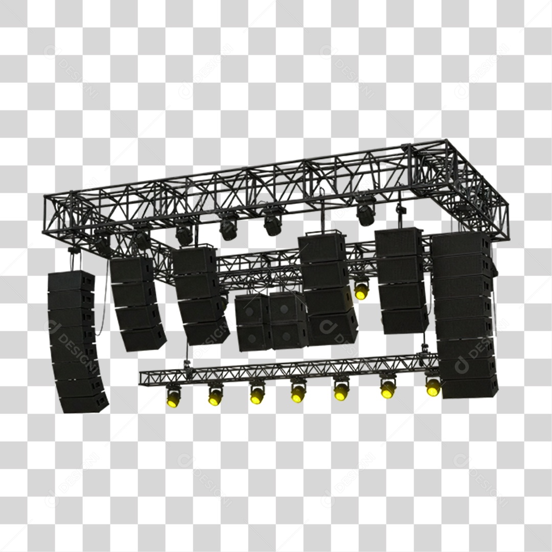 Estrutura de Palco PNG Transparente