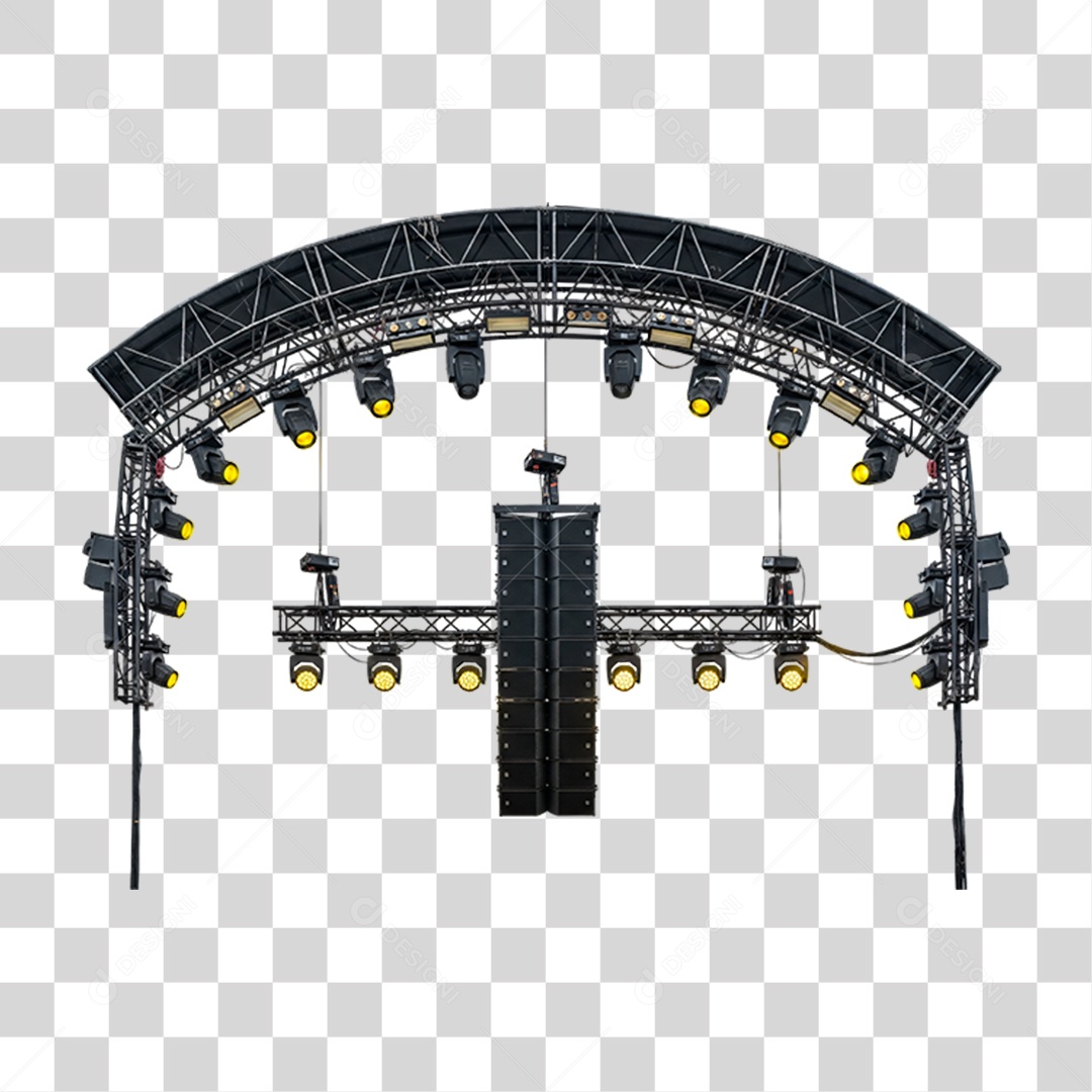 Estrutura de Palco PNG Transparente
