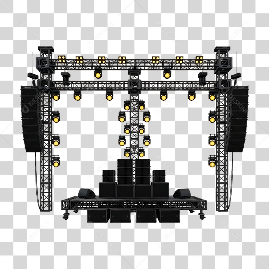 Estrutura de Palco PNG Transparente