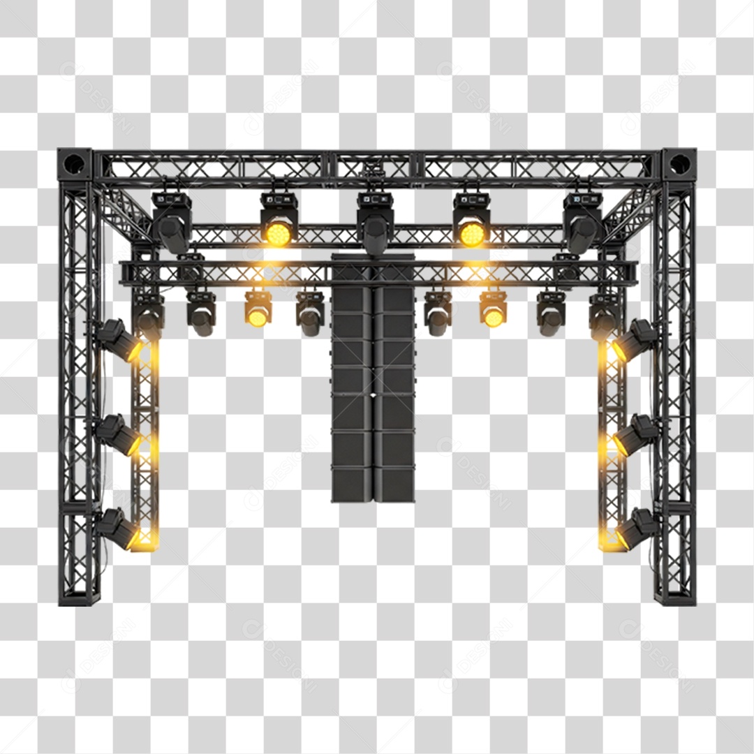 Estrutura de Palco PNG Transparente