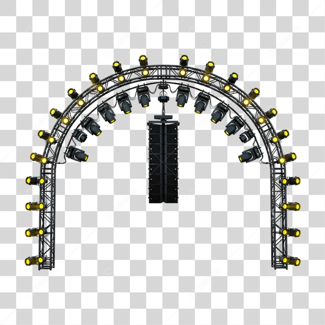 Estrutura de Palco PNG Transparente