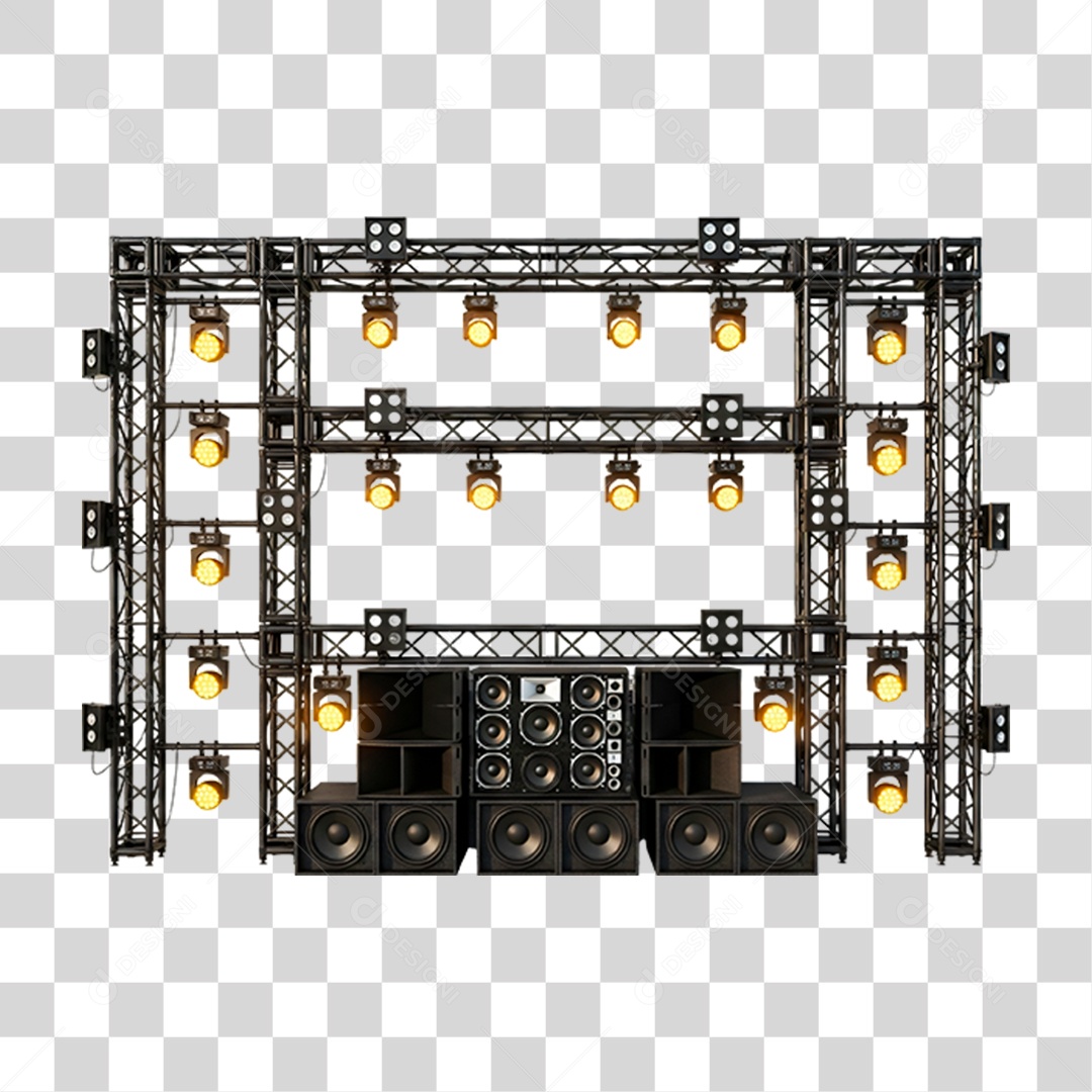 Estrutura de Palco PNG Transparente