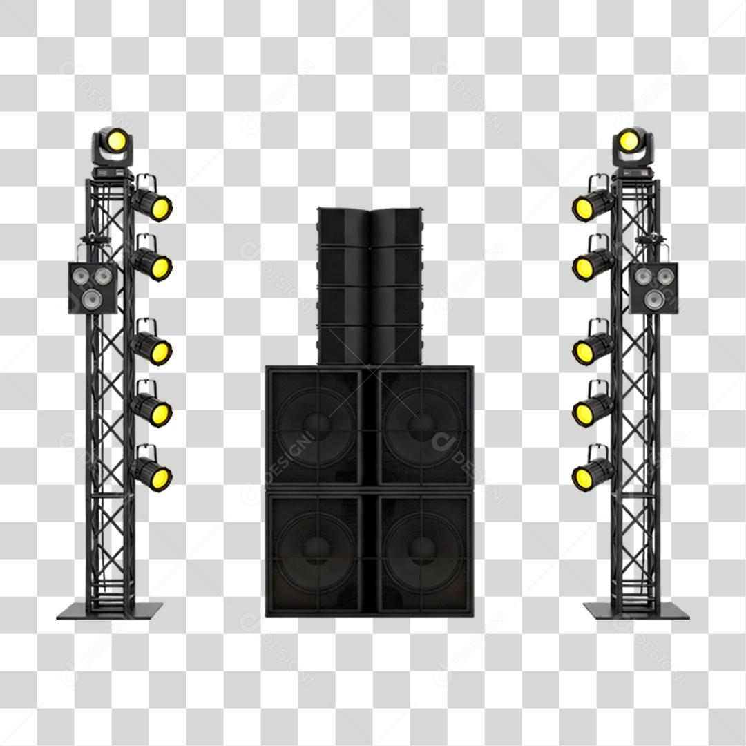 Estrutura de Palco PNG Transparente